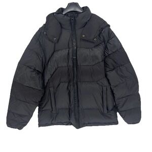 Coach Women's Black Puffer‎ Jacket XL Hooded Winter Coat New With Tags
